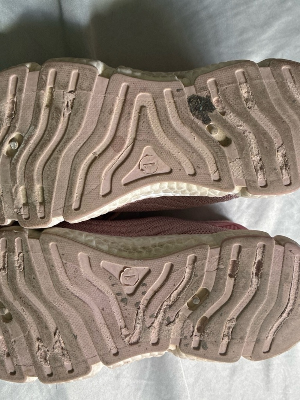 Women's Knit Athletic Sneakers - Pink - Picture 3 of 4